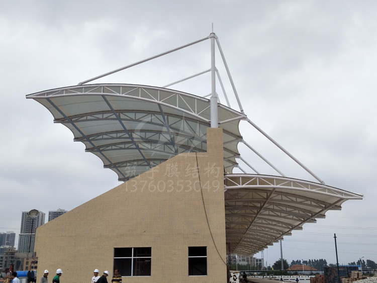 電白體育中心膜結(jié)構(gòu)看臺